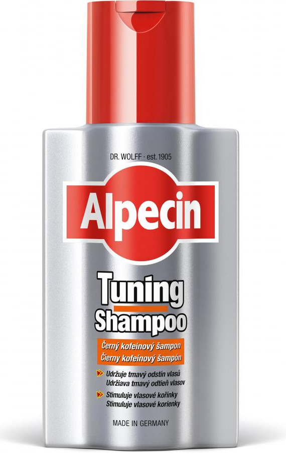 Alpecin Tuning Shampoo tónovací šampón na prvé šedivé vlasy 200 ml od 7,54  € - Heureka.sk