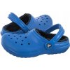 CROCS Detské Šlapky CLASSIC LINED CLOG K 207010-4KZ Modrá