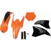 KTM SX 125 07-10, SX 144 07-08, SX 150 09-10, SX 250 07-10, SX-F 250 07-10, SX-F 450 07-10 UFO sada kapotážových plastov OEM