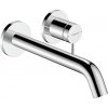 Hansgrohe Tecturis S, páková umývadlová batéria EcoSmart+ pod omietku s výtokom 225 mm, chrómová, HAN-73351000