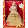 Bábika bábika Barbie vianočná, viacfarebná 2023