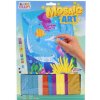 GRAFIX Mozaikový obrázek Delfíni A4 kreativní set