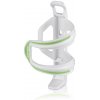 Košík na fľašu XLC bočný bielo/zelený