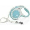 Vodítko FLEXI Comfort S opasok 5m/15kg sv.modrá NEW
