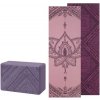 Gaiam Sada na cvičenie - obojstranná podložka INNER PEACE a blok na