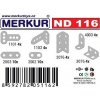 Merkur ND 116 drobné spojovacie súčiastky