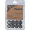 Inline ložiská Zealot ABEC 7 CHROM SET strieborná
