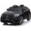 Joko Elektrické autíčko Mercedes Benz GLC63S 4x4 penové kolesá kožené sedadlo čierna