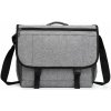 KONO Unisex bezpečnostná crossbody taška na rameno - sivá