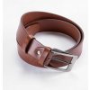 Pánsky kožený opasok hnedý 40 mm dĺžka 110 cm