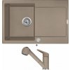 Franke MRG 611 kašmír s excentrom + Franke FC 9547.424 NOVARA PLUS kašmír