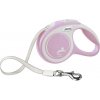 Flexi vôdzka New Comfort páska XS 3 m ružová