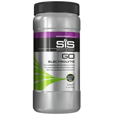 Nápoj SiS GO Electrolyte 500g černý rybíz