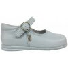 Bambineli balerínky Babies 457 Merceditas piel con hebilla Celeste modrá
