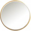 Dekoria Zrkadlo Vento Gold 80cm, ⌀80 cm
