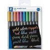 Staedtler Design Journey Metallic Brush 10 metalických farieb 1-6 mm 8321 TB10