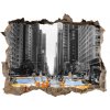 Foto fotografie díra na zeď New york taxi 95x64 cm