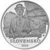 Strieborná slov. minca 10 eur 2024 - Janko Jesenský - 150. výročie narodenia proof 18 g