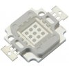 SMD LED Dióda 10W, Oranžová 600-605nm