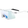 UVEX Pace Stage Small V White Matt/Variomatic Mirror Green Športové okuliare