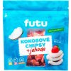 Futu Kokosové chipsy s jahodami 40g