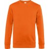 B&C | KING Crew Neck, Pánska mikina, oranžová pure, M