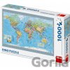 Dino Politická mapa světa 1000 dielov