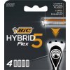 BIC HYBRID 5 FLEX VLOŽKY DO STROJČEKOV ČEPELE NOŽE SADA BLISTER x12