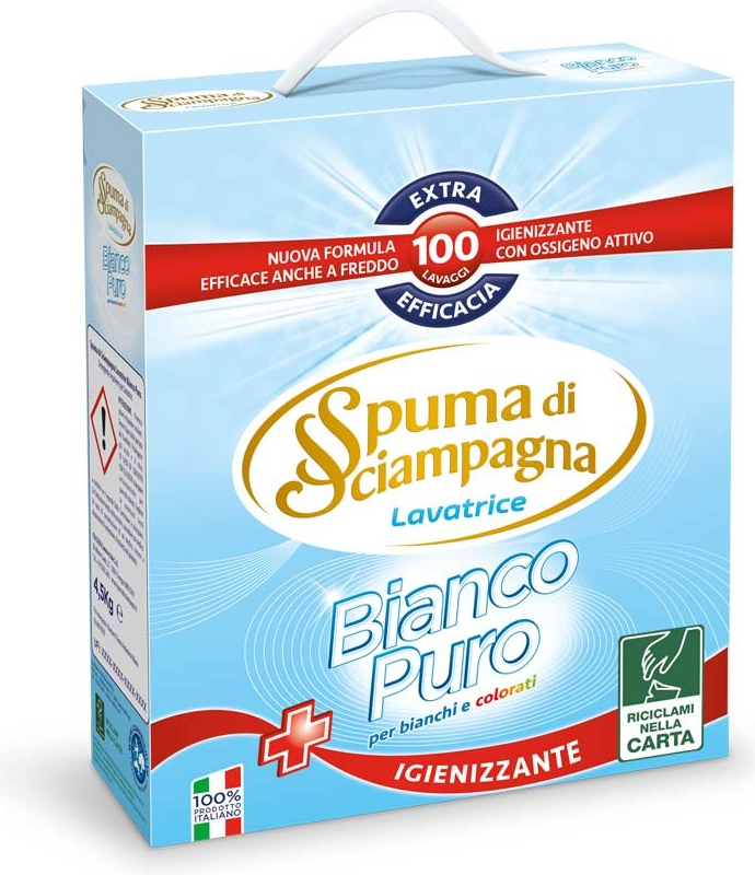 Spuma di Sciampagna Bianco puro prášok na pranie 4,5 kg 100 PD