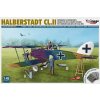 Mirage Hobby Halberstadt CL.II Photo&Recon Version with Crew & Ground personnel For Fliegerabteilung Art. 1/48