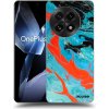 Picasee silikónový čierny obal pre OnePlus 13 5G - Blue Magma