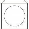 Obálky na CD 125x125 s okienkom 50 ks