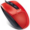 Myš GENIUS DX-150X, drôtová, 1000 dpi, USB, červená 31010231104