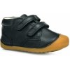 BUNDGAARD Petit Black barefoot topánky flex zone