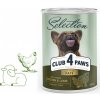 CLUB 4 PAWS Premium Selection - Jemná paštéta s kuracím a jahňacím mäsom 400 g (9459)