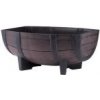 Kvetináč barel 41x29x19 cm GDA Woodeff 817, teak,, 256804
