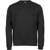 Tee Jays Pánska športová mikina - väčšej veľkosti TJ5700X Black 3XL
