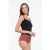 Dámske nohavičky Julimex Scotch Maxi S-XL Veľkosť: L, Farby: červená - zelená
