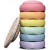 Stapelstein Super Confetti Rainbow Set pastel