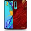Picasee silikónový prehľadný obal pre Huawei P30 - Red