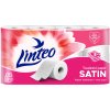 LINTEO Neparfumovaný toaletný papier biely, 3-vrstvový, 8 roliek