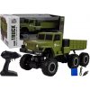 LEANTOYS Road Crawler vojenské nákladné auto, 2,4Ghz, 6x6