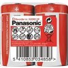 PANASONIC Zinkouhlíkové baterie Red Zinc R20RZ/2P D 1,5V (shrink 2ks) 330031,00