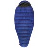 Trojsezónny páperový spací vak Warmpeace Spacer 600 mid blue/grey/black 180cm ľavý