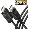 AXAGON RVD-HI20C2, DisplayPort -> HDMI 2.0b redukce / kabel 1.8m, 4K/60Hz