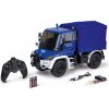 Carson Modellsport MB Unimog U300 THW RC model auta elektrický záchranný voz 100% RTR 2,4 GHz vr. akumulátorov 1:12