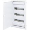 Rozvádzač zapustený bytový 42M IP40 kov.dvierka biela 549x306x87mm ECG42s (ETI)