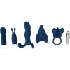 Orion Magic Shiver Bullet Set with 5 Attachments Blue
