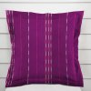 Biante Bavlnená obliečka na vankúš s lemom Olivia OL-002 Pásiky na fialovom 30 x 50 cm