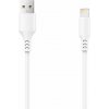 Kabel Setty USB - Lightning 3,0 m 2A bílý
